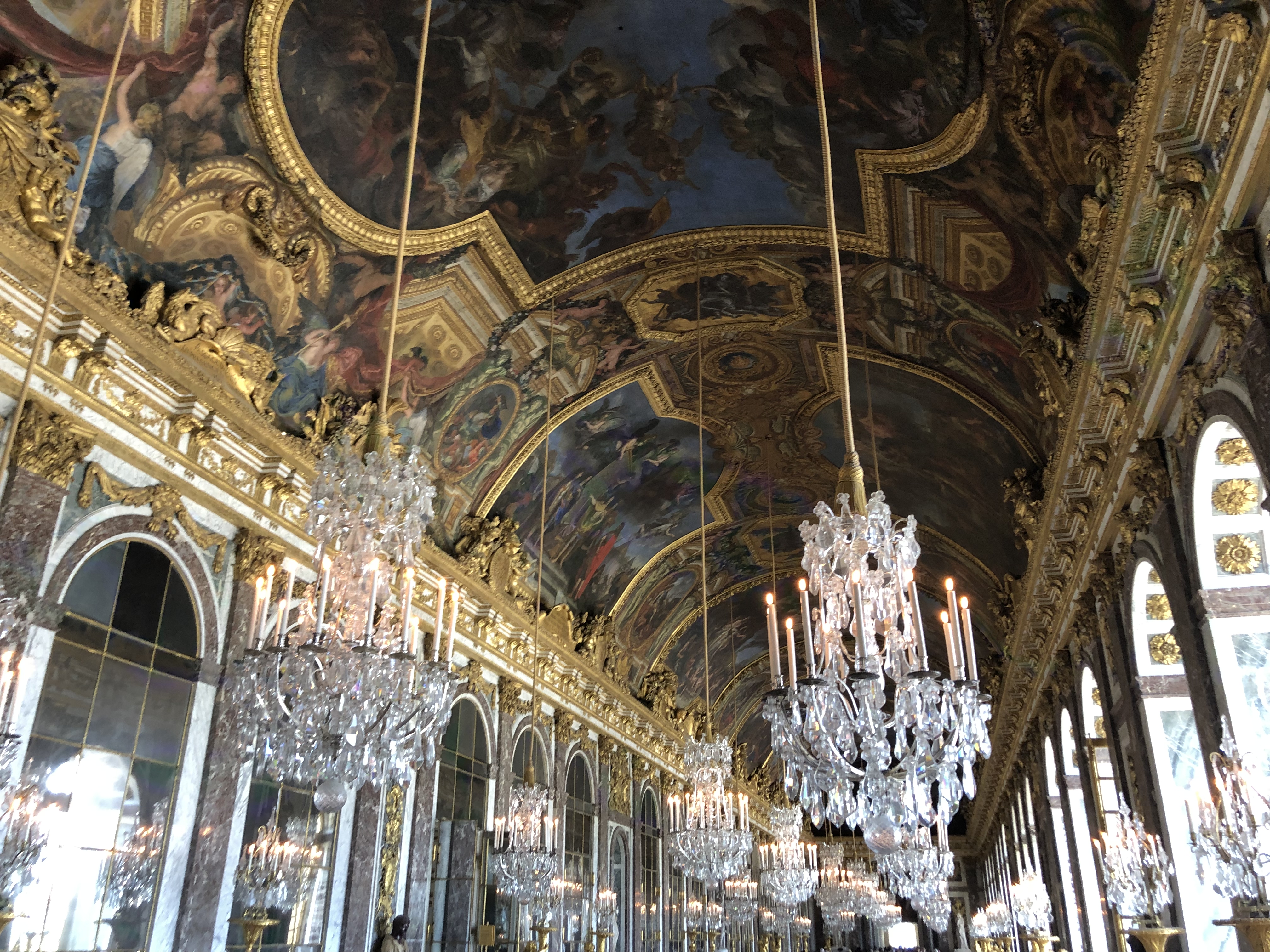 Ceiling in the Palace of Versailles